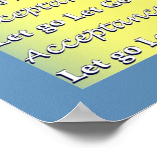 ことわざ感動的引用文ブルーバタフライポスター ポスター (角)