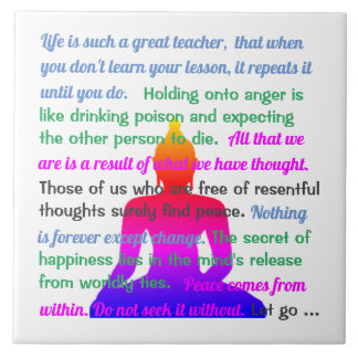 ことわざ数々の付き仏の色シルエット タイル