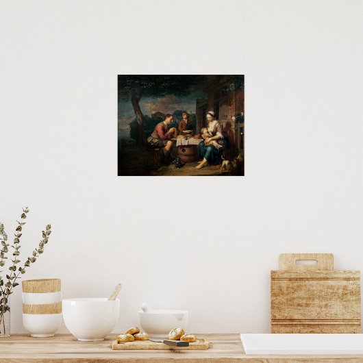 ことわざ猶予 ポスター (キッチン)