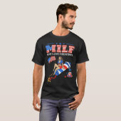 ことわざ皮肉シャツMILF Man I Love Fireworks F Tシャツ (正面フル)