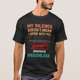 ことわざ皮肉ユーモアのあるダークユーモア皮肉 Tシャツ