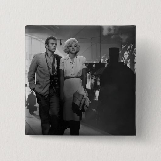 ことわざ送別 缶バッジ (正面)