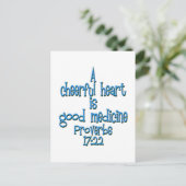 ことわざ 17:22 ポストカード (スタンド正面)