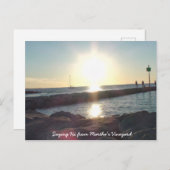 ことわざHIフロムマーサズヴィンヤードビーチポストカード ポストカード (正面/裏面)