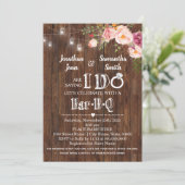 ことわざIはバーベキューストックをバーウェディングシャワー 招待状 (スタンド正面)