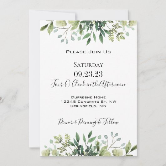 ことわざIT再発願 招待状 (裏面)