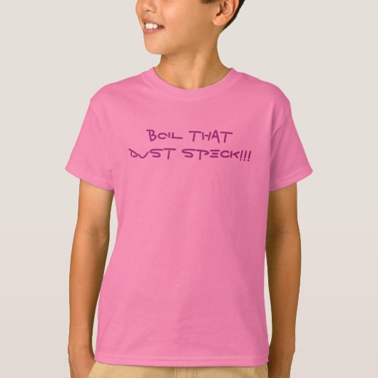 こと塵SPECK!沸かして下さい!! Tシャツ (正面)