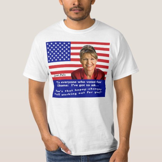 こと解決するHopey-Changeyの物が…いかにであるか Tシャツ (正面)