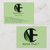 ことTの強大な名刺示して下さい 名刺 (正面/裏面)