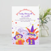 こどものカーニバル招待状 招待状 (スタンド正面)