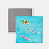 こどもの日こいのぼりマグネット マグネット (正面/裏面)