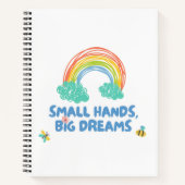 こどもの日小さな手、大きな夢 ノートブック (正面)