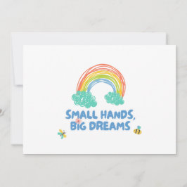 こどもの日 小さな手、大きな夢 サンキューカード