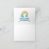 こどもの日 小さな手、大きな夢 サンキューカード (内部)