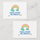 こどもの日 小さな手、大きな夢 ノートカード (正面/裏面)