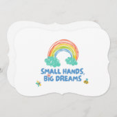 こどもの日 小さな手、大きな夢 ノートカード (正面/裏面)