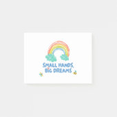 こどもの日 小さな手、大きな夢 ポストイット (正面)