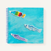 こどもの日 鯉のぼり ノートブック (正面)