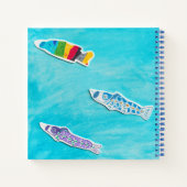 こどもの日 鯉のぼり ノートブック (裏面)