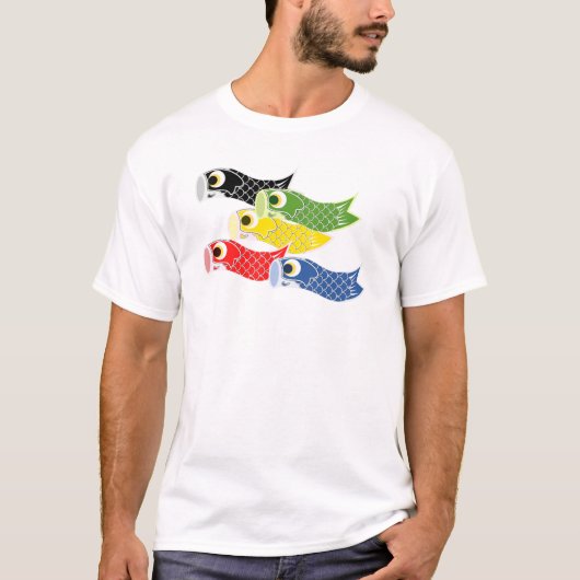 こどもの日 鯉のぼり Tシャツ (正面)