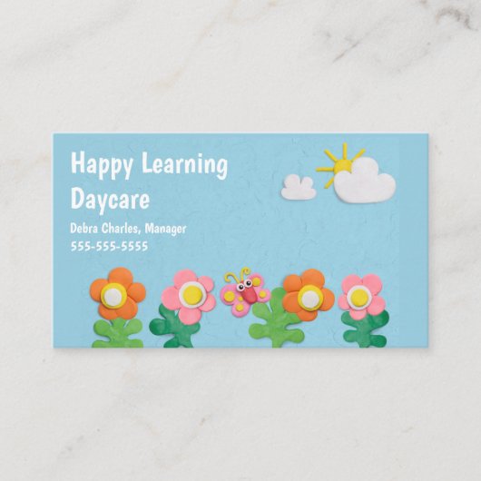 こども保育名刺 名刺 (正面)