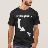 このあなたのはですか。 円のゲームのGotcha良く良い手 Tシャツ (正面)