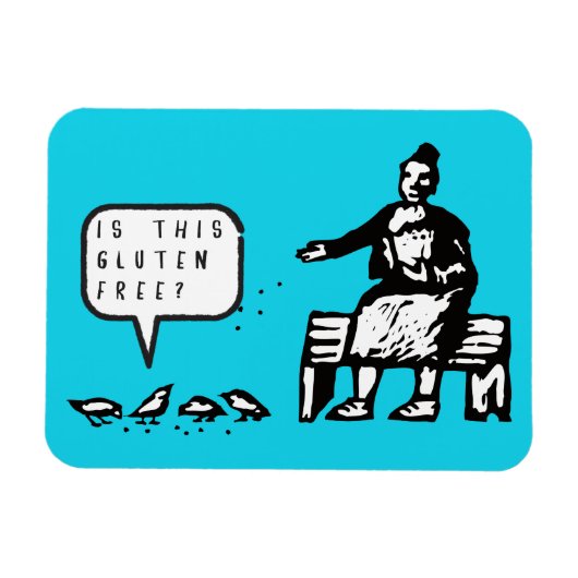 このおもしろいグルテンフリー磁石は マグネット (横)