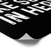 このおもしろい不快な大人のユーモアのような匂いがする ポスター (角)