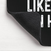 このおもしろい不快な大人のユーモアのような匂いがする マウスパッド (コーナー)