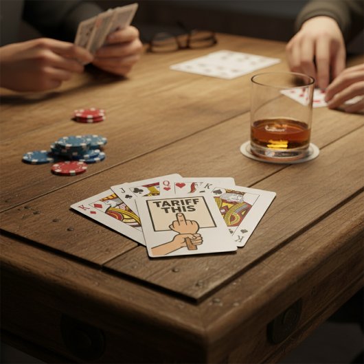 このおもしろい中指に対する抗議サイン料率 トランプ