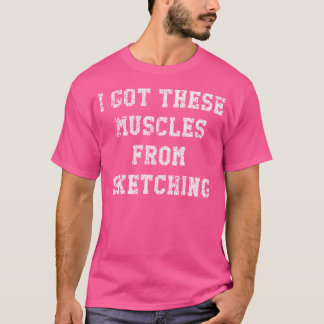 このおもしろい筋得は骨の折れる筋だ Tシャツ