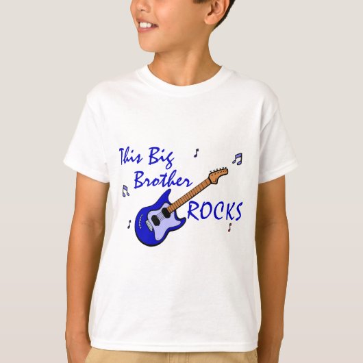 このお兄さんの石 Tシャツ (正面)