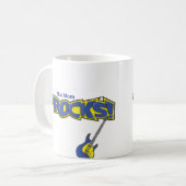 このお母さんは揺れます コーヒーマグカップ (正面左)