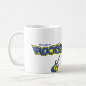 このお母さんは揺れます コーヒーマグカップ (左)