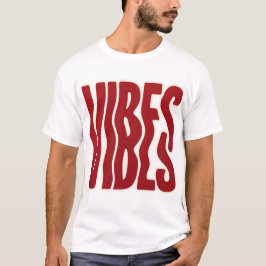 このかっこいいVIBESチェックTシャツを見てね 😎 Tシャツ