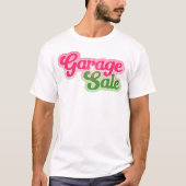 このかわいいガレージセールのTシャツをカスタマイズ Tシャツ (正面)
