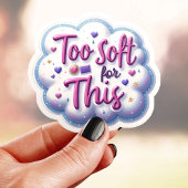 このかわいい子には柔らかすぎる シール