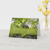 「このつつましいカエデから」環境変化 カード (黄色い花)