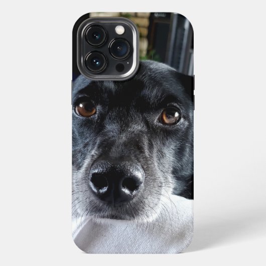 このに犬の写真を追加カスタム iPhoneケース (裏面)