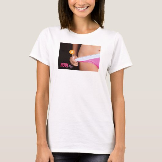 こののTカスタムシャツに私を抱き込む Tシャツ (正面)