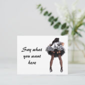 このはがきの個人用設定 ポストカード (スタンド正面)