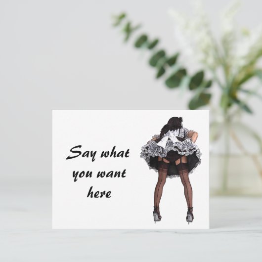 このはがきの個人用設定 ポストカード (スタンド正面)