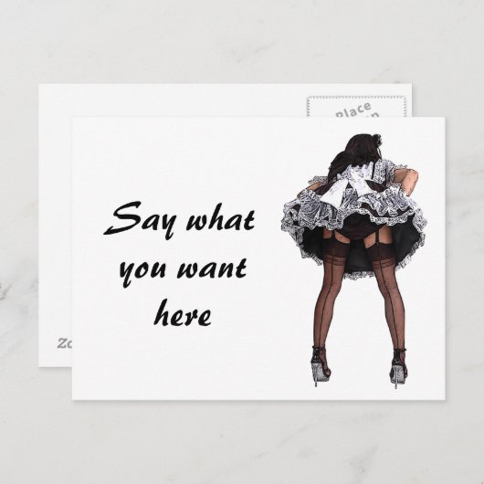 このはがきの個人用設定 ポストカード (正面/裏面)