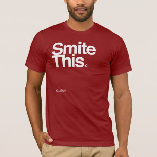 このはっきりしたな文字のTシャツを強打して下さい Tシャツ