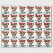 このひびはありますか。 Nahそれはpoutineです! ラッピングペーパー (フラット)