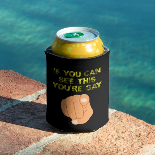 このもしあなたはのゲイLGBTQがおもしろい見える 缶クーラー (インサイチュ プール)