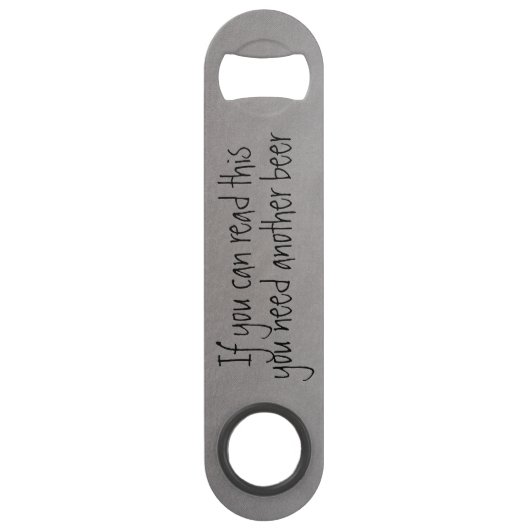 このもしボトルオープナーを赤くおもしろいできる スピード栓抜き (裏面)