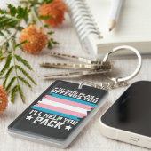 このもし旗を使うと気分が悪くな救済る キーホルダー (正面右)