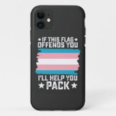 このもし旗を使うと気分が悪くな救済る Case-Mate iPhoneケース (裏面)