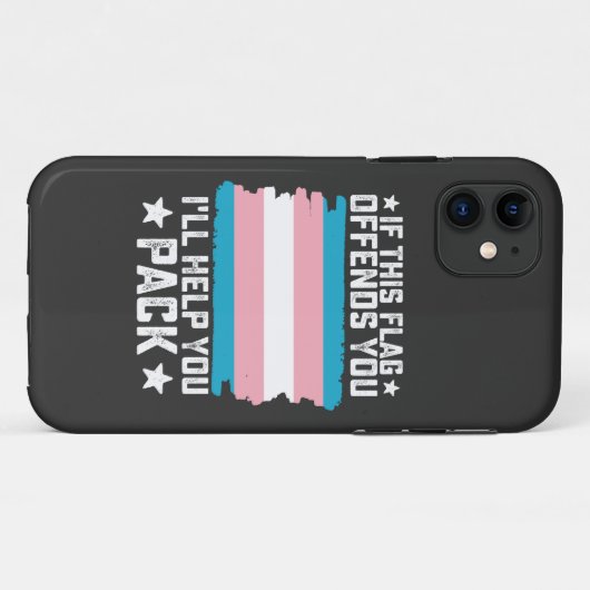 このもし旗を使うと気分が悪くな救済る Case-Mate iPhoneケース (裏面(横))